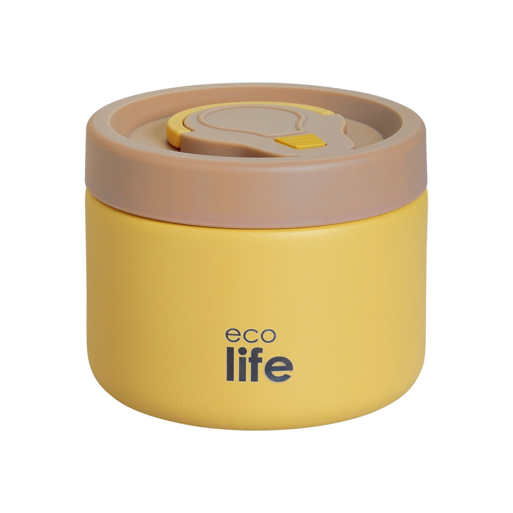 Ecolife Στρογγυλό Θερμός Φαγητού - 650ml