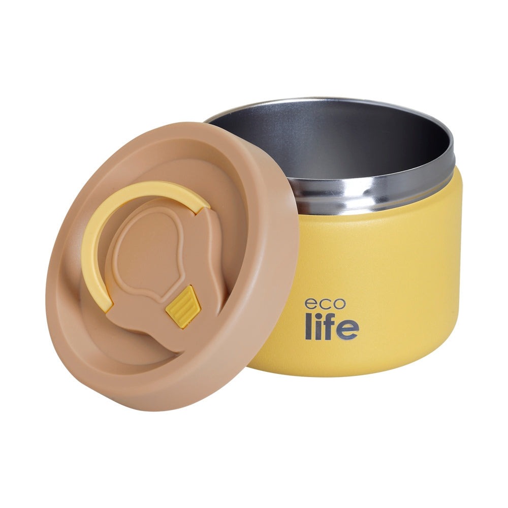 Ecolife Στρογγυλό Θερμός Φαγητού - 650ml