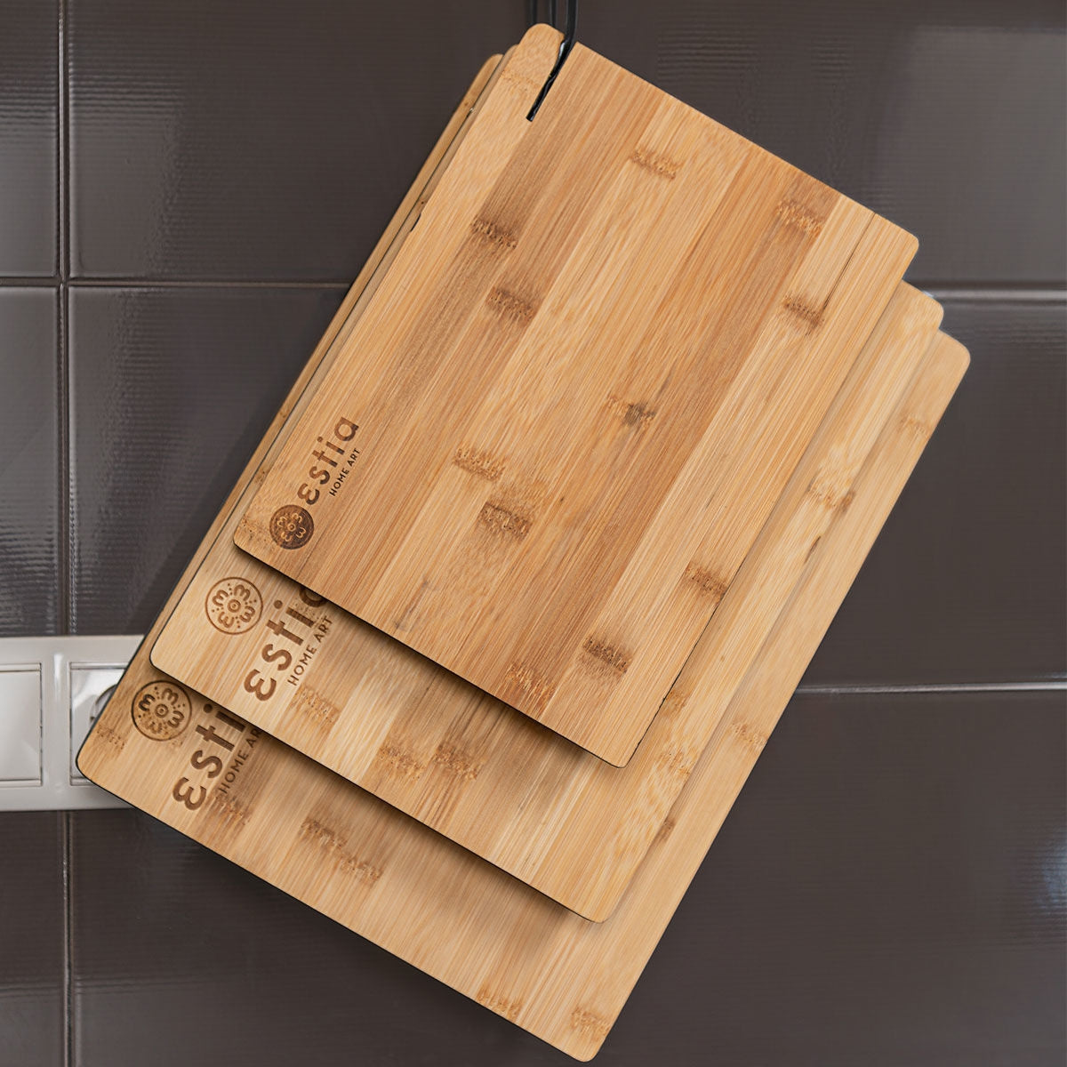 Estia Επιφάνεια Κοπής Bamboo Essentials - 27x20εκ