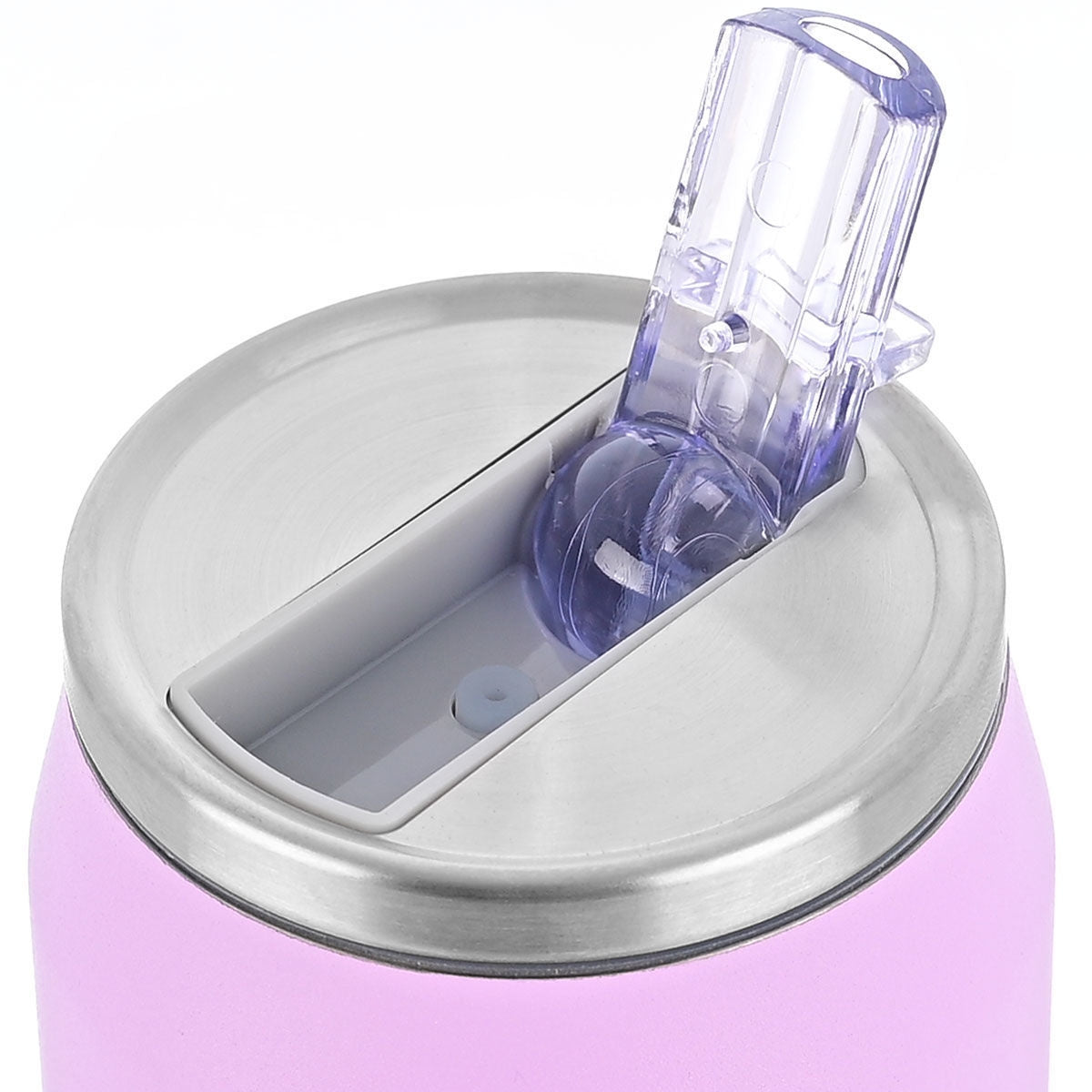 Estia Travel Cup Save The Aegean Ποτήρι Θερμός με Καλαμάκι Lavender Purple - 300ml