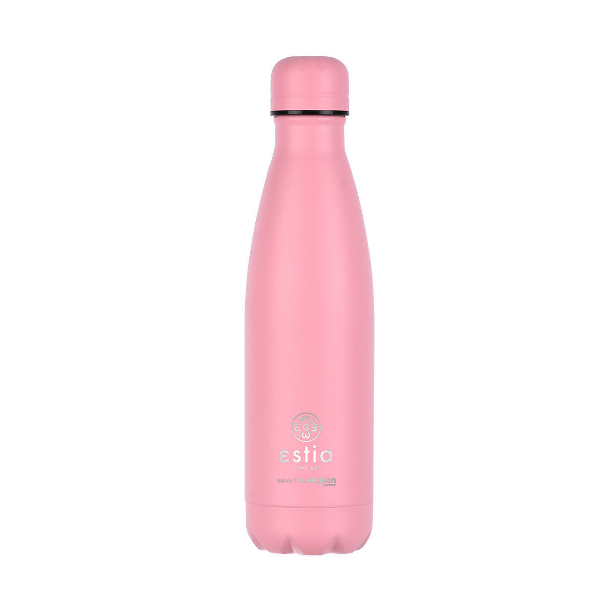 Estia Travel Flask Save Aegean Μπουκάλι Θερμός Blossom Rose - 500ml