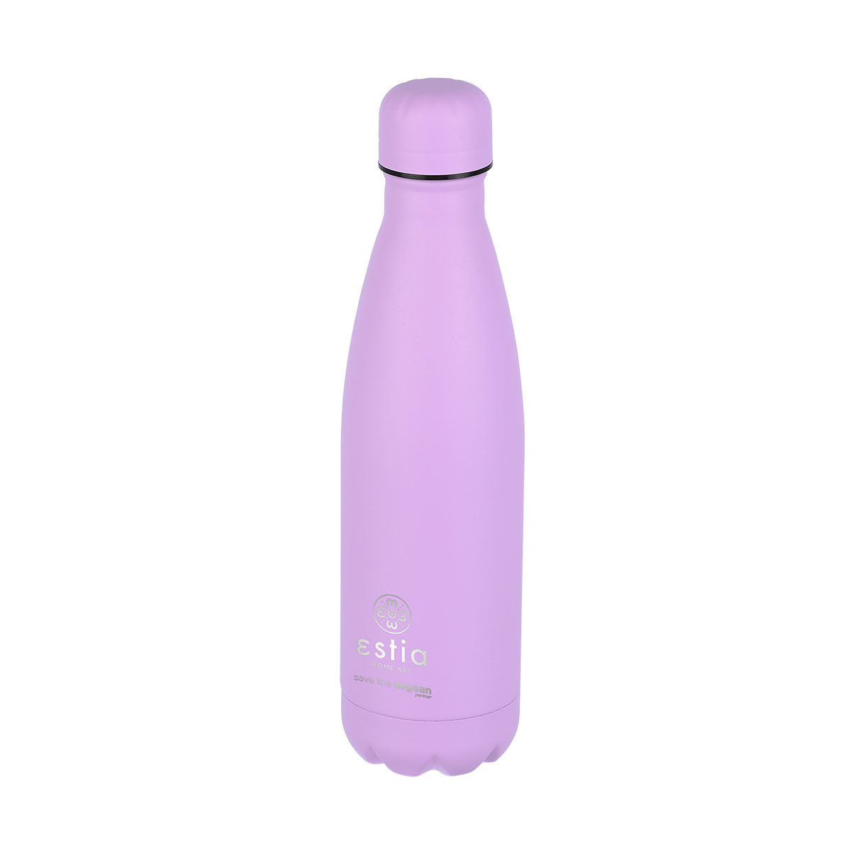 Estia Travel Flask Save Aegean Μπουκάλι Θερμός Lavender Purple - 500ml