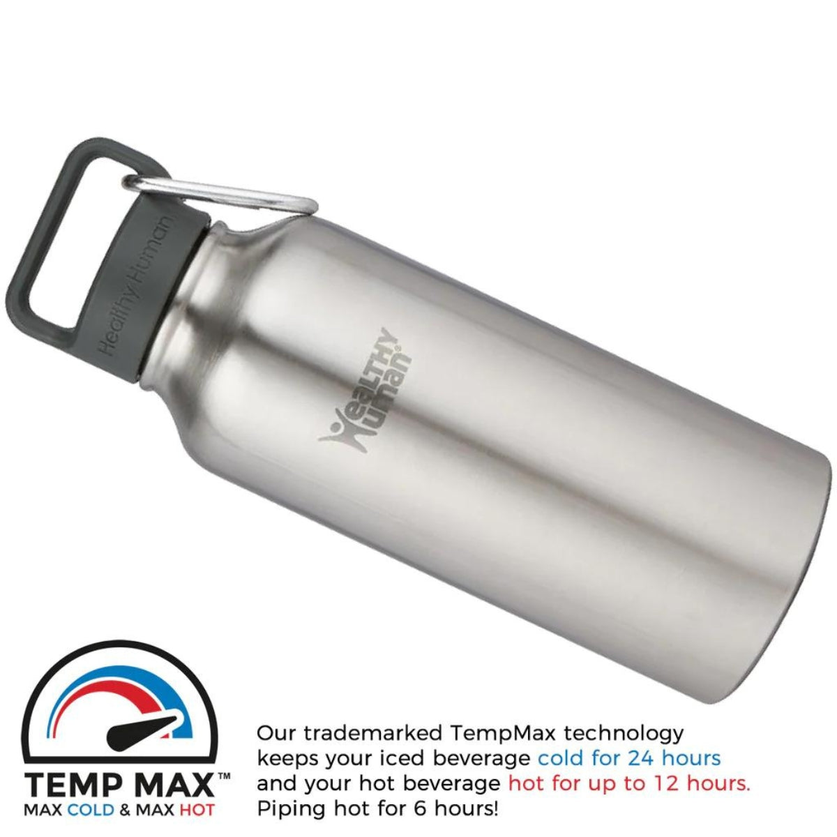 Healthy Human Μπουκάλι Θερμός Stein Bottle Brushed Steel - 946ml