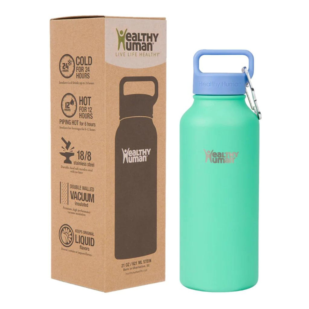 Healthy Human Μπουκάλι Θερμός Stein Bottle Cool Mint - 946ml