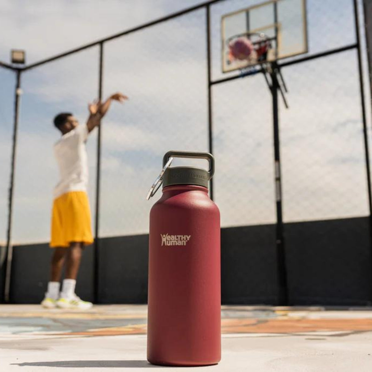 Healthy Human Μπουκάλι Θερμός Merlot - 946ml
