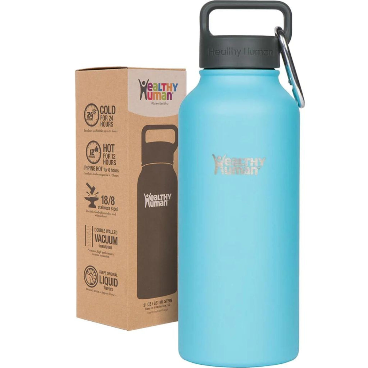 Healthy Human Μπουκάλι Θερμός Stein Glacier - 946ml
