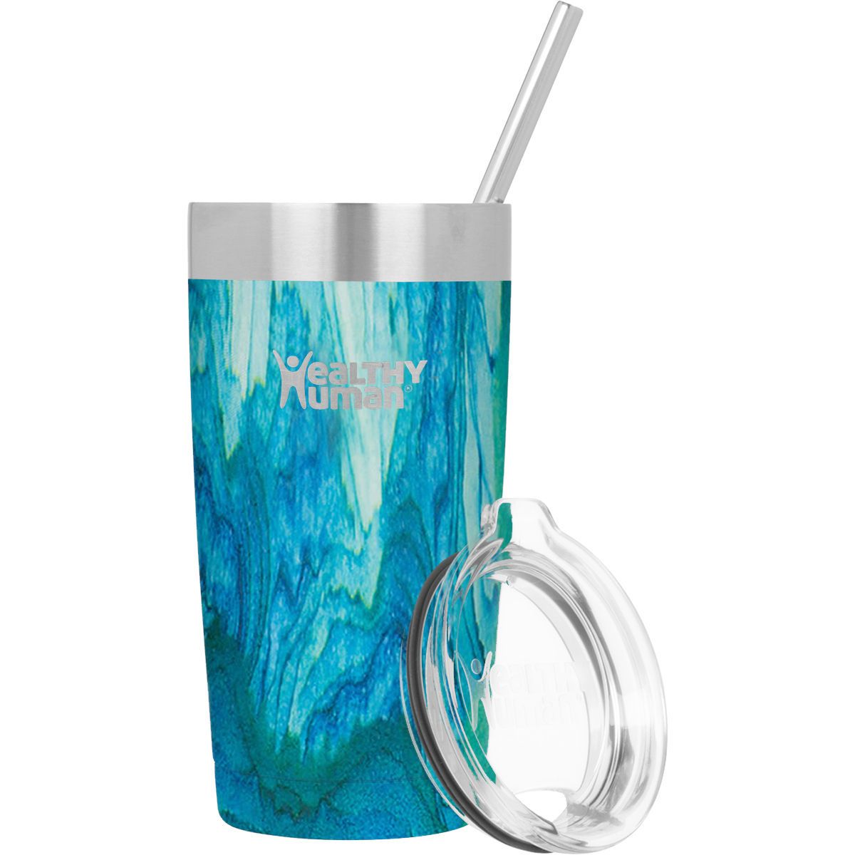 Healthy Human Ποτήρι Θερμός Cruiser Tumbler Bora Bora με Καλαμάκι - 591ml