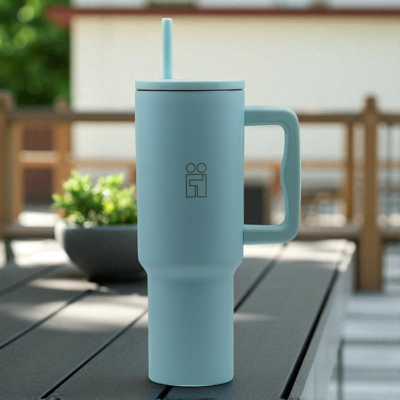 Hugs My Tumbler Ποτήρι Θερμός με Καλαμάκι - 1200ml