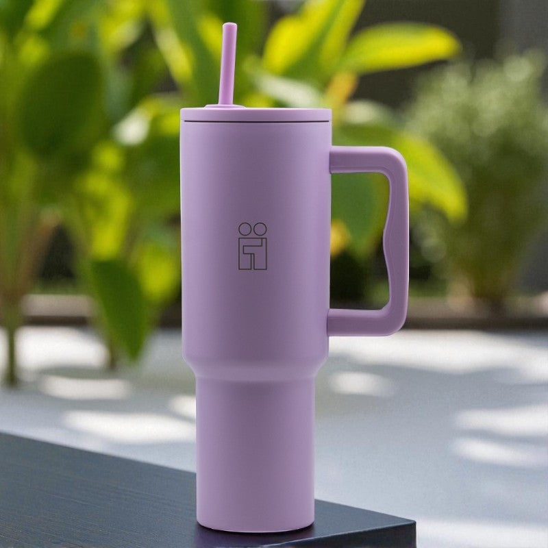 Hugs My Tumbler Ποτήρι Θερμός με Καλαμάκι - 1200ml
