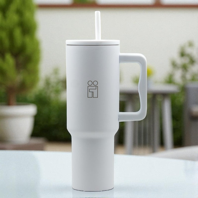 Hugs My Tumbler Ποτήρι Θερμός με Καλαμάκι - 1200ml