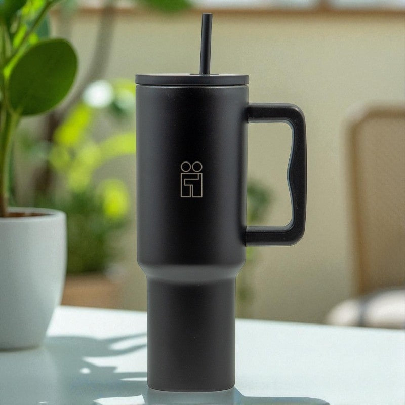 Hugs My Tumbler Ποτήρι Θερμός με Καλαμάκι - 1200ml