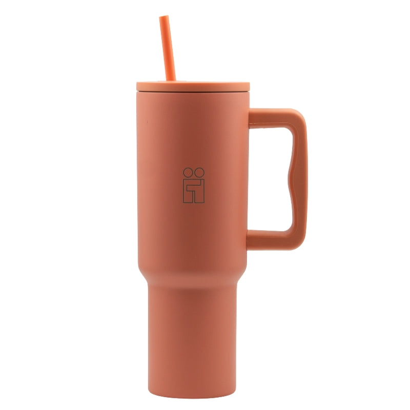 Hugs My Tumbler Ποτήρι Θερμός με Καλαμάκι - 1200ml