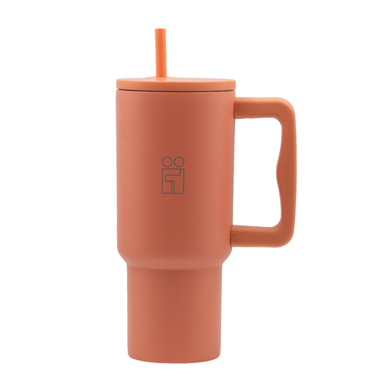 Hugs My Tumbler Ποτήρι Θερμός με Καλαμάκι - 900ml