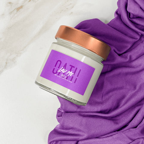 Oath Candle από Κερί Σόγιας με Άρωμα Λεβάντας Lav Me