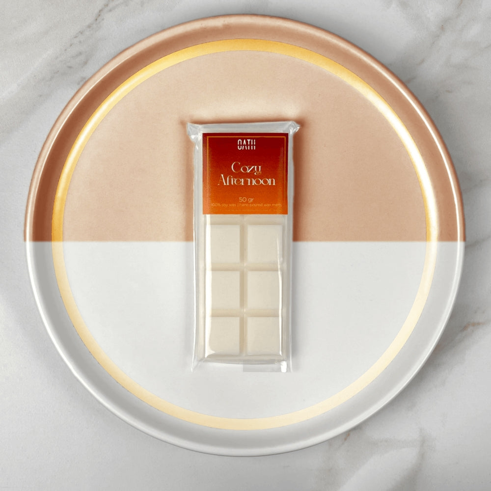 Oath Wax Melts από Κερί Σόγιας με Άρωμα Ξύλου & Εσπεριδοειδών Cozy Afternoon