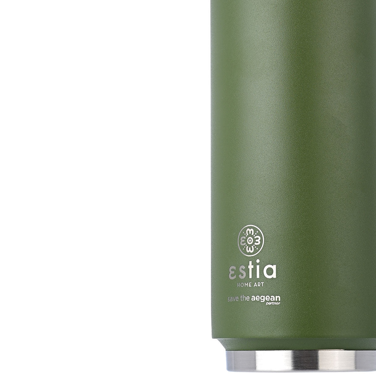 Estia Travel Cup Save The Aegean Ποτήρι Θερμός με Καλαμάκι Forest Spirit - 500ml
