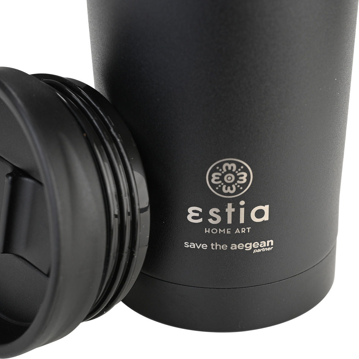 Estia Travel Mug Save The Aegean Κούπα Θερμός - 450ml