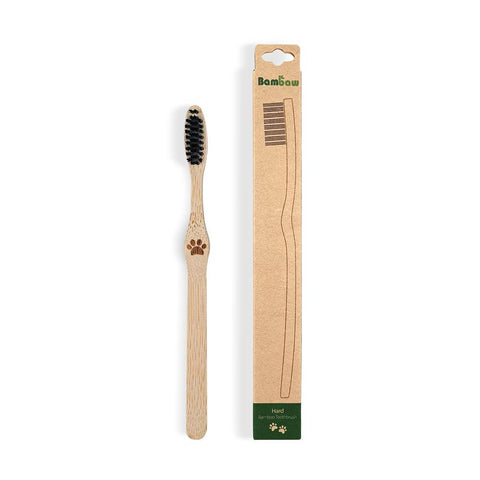 Bambaw Οικολογική Οδοντόβουρτσα Bamboo Σκληρή