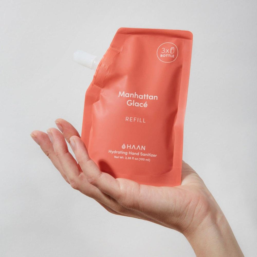 Haan Refill Ενυδατικό Απολυμαντικό Χεριών Manhattan Glacé - 100ml