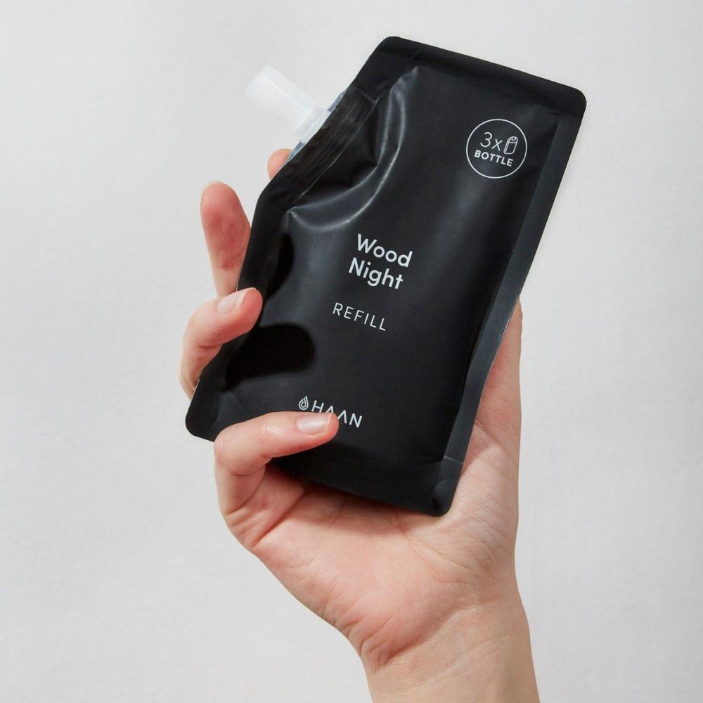 Haan Refill Ενυδατικό Απολυμαντικό Χεριών Wood Night - 100ml