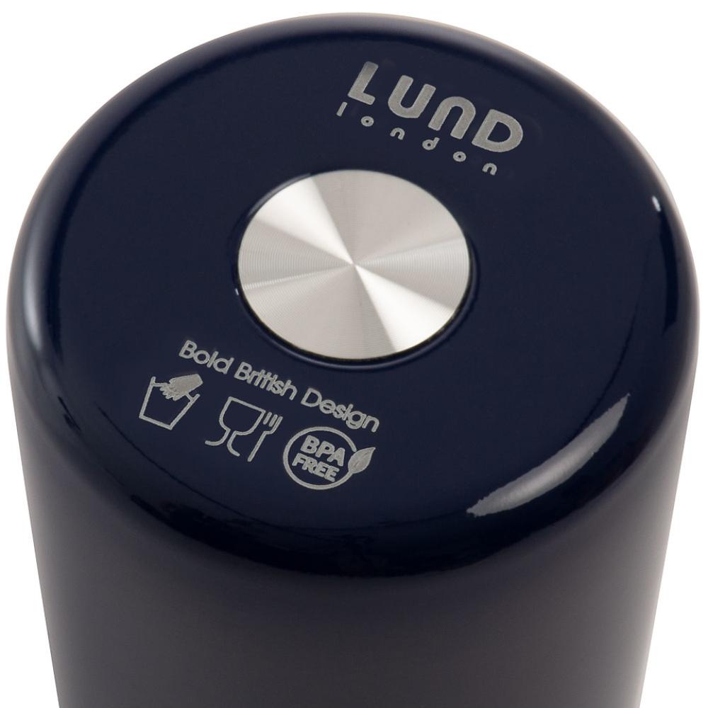 Lund London Skittle Μπουκάλι Θερμός Indigo & White - 500ml