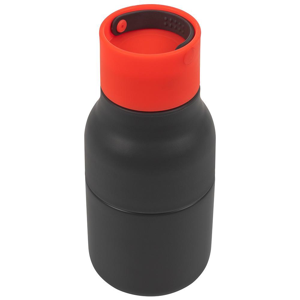 Lund London Active Μπουκάλι Θερμός Grey & Coral - 250ml