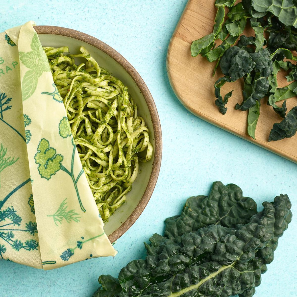 Bee’s Wrap Vegan Κερομάντηλα Herb Garden - 3τμχ (S,M,L)