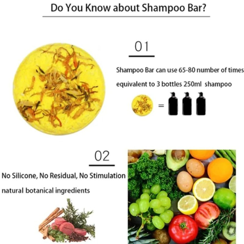 Boobam Bar Οικολογικό Σαμπουάν με άρωμα Άνθρακα Bamboo - 60g