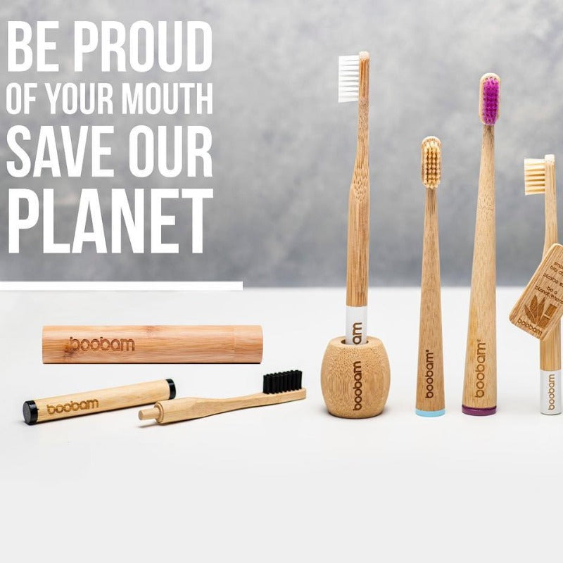 Boobam Brush X change Οικολογική Oδοντόβουρτσα με 4 Κεφαλές Μαλακή