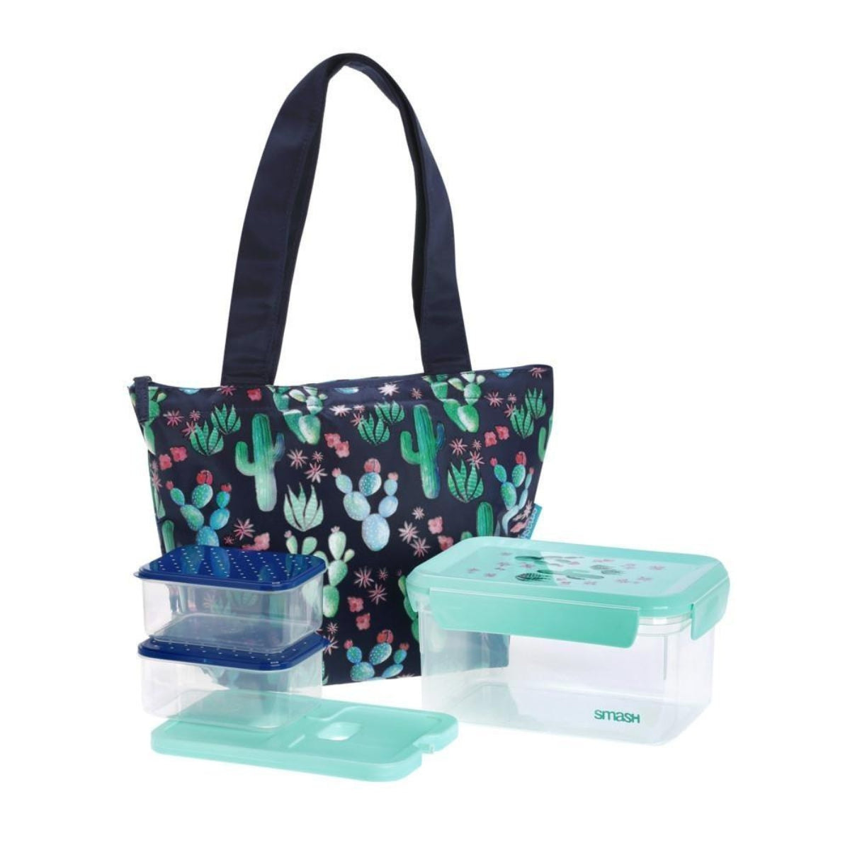 Ecolife Ισοθερμική Τσάντα Smash Miami με 3 Φαγητοδοχεία