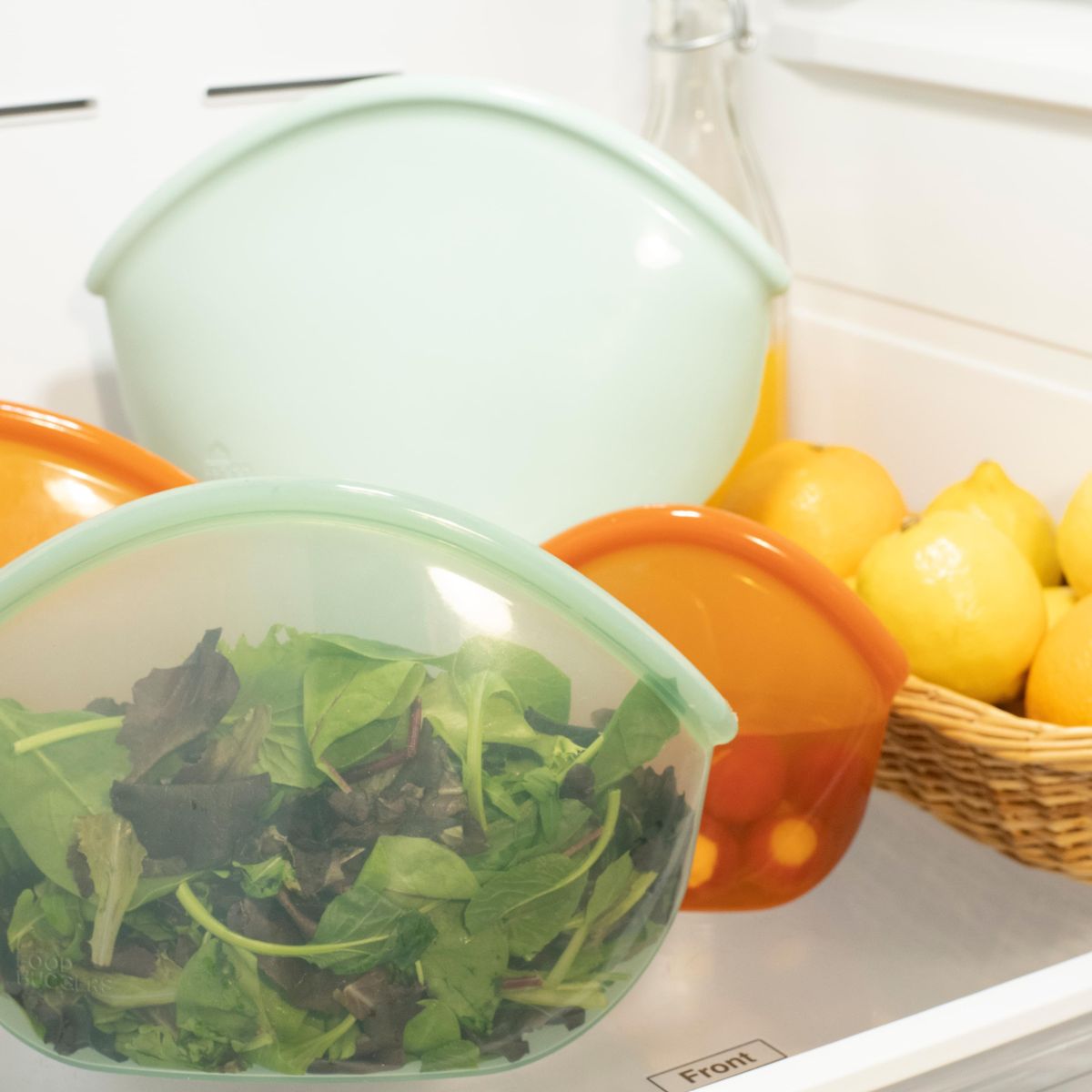 Food Huggers Σακούλα Σιλικόνης Hugger Bag Juniper Clear - 400ml