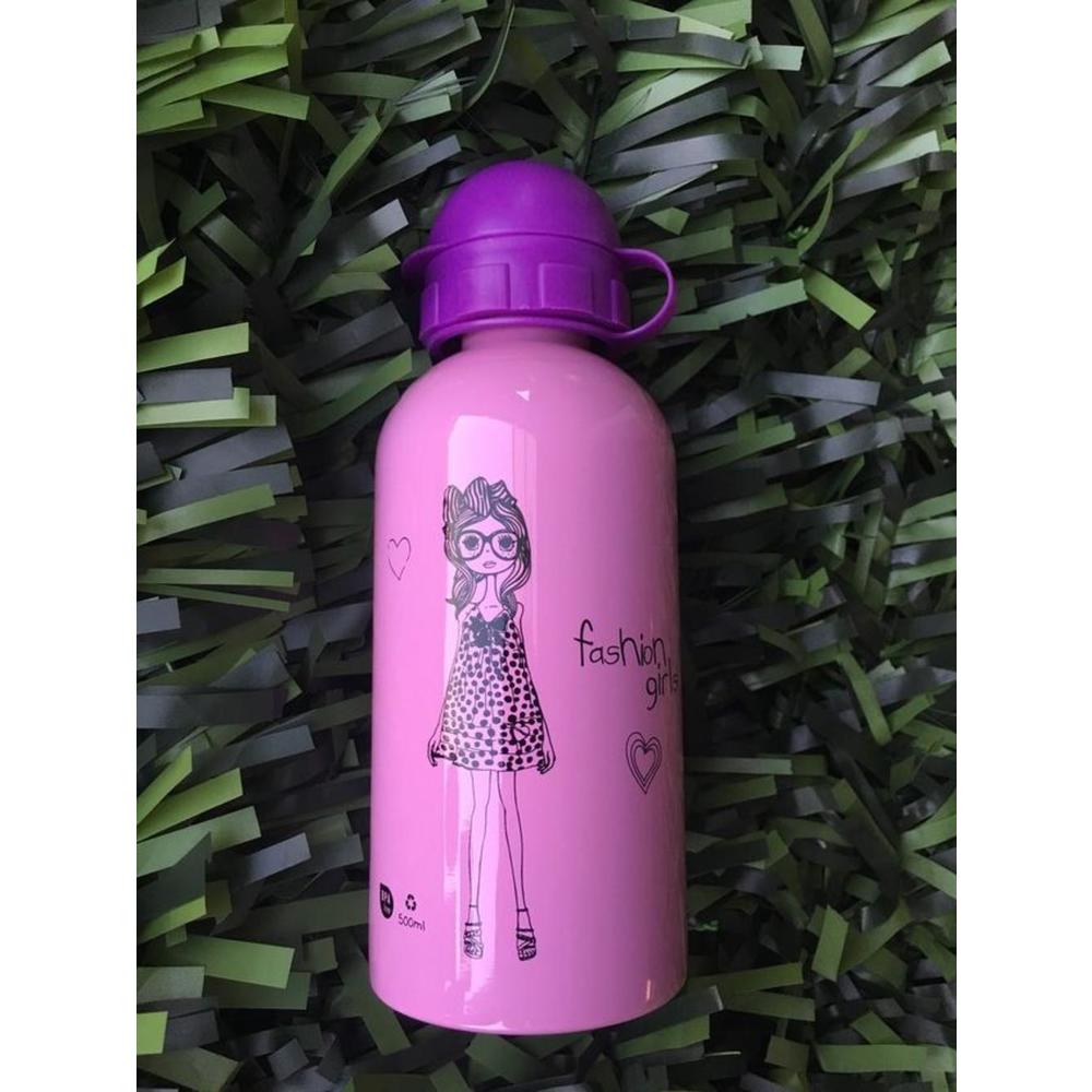 Ecolife Kids Μεταλλικό Ανοξείδωτο Παγουράκι Fashion - 500ml