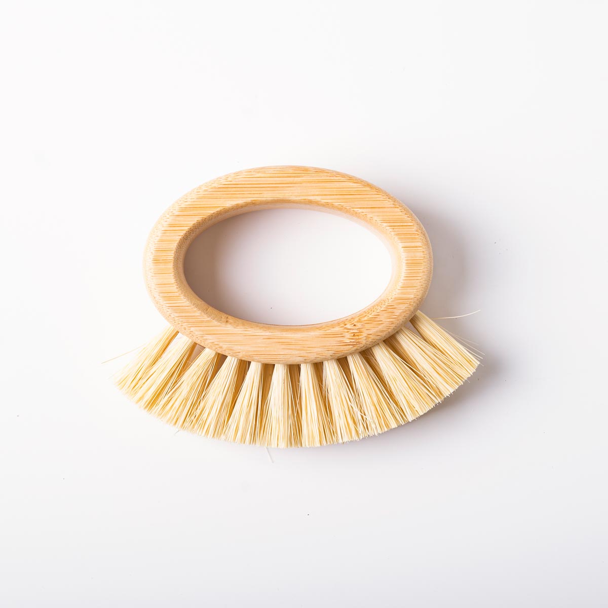 Minimal List Bamboo Βούρτσα Σε Σχήμα Δακτυλίου για Φρούτα & Λαχανικά από Ίνες Σιζαλ
