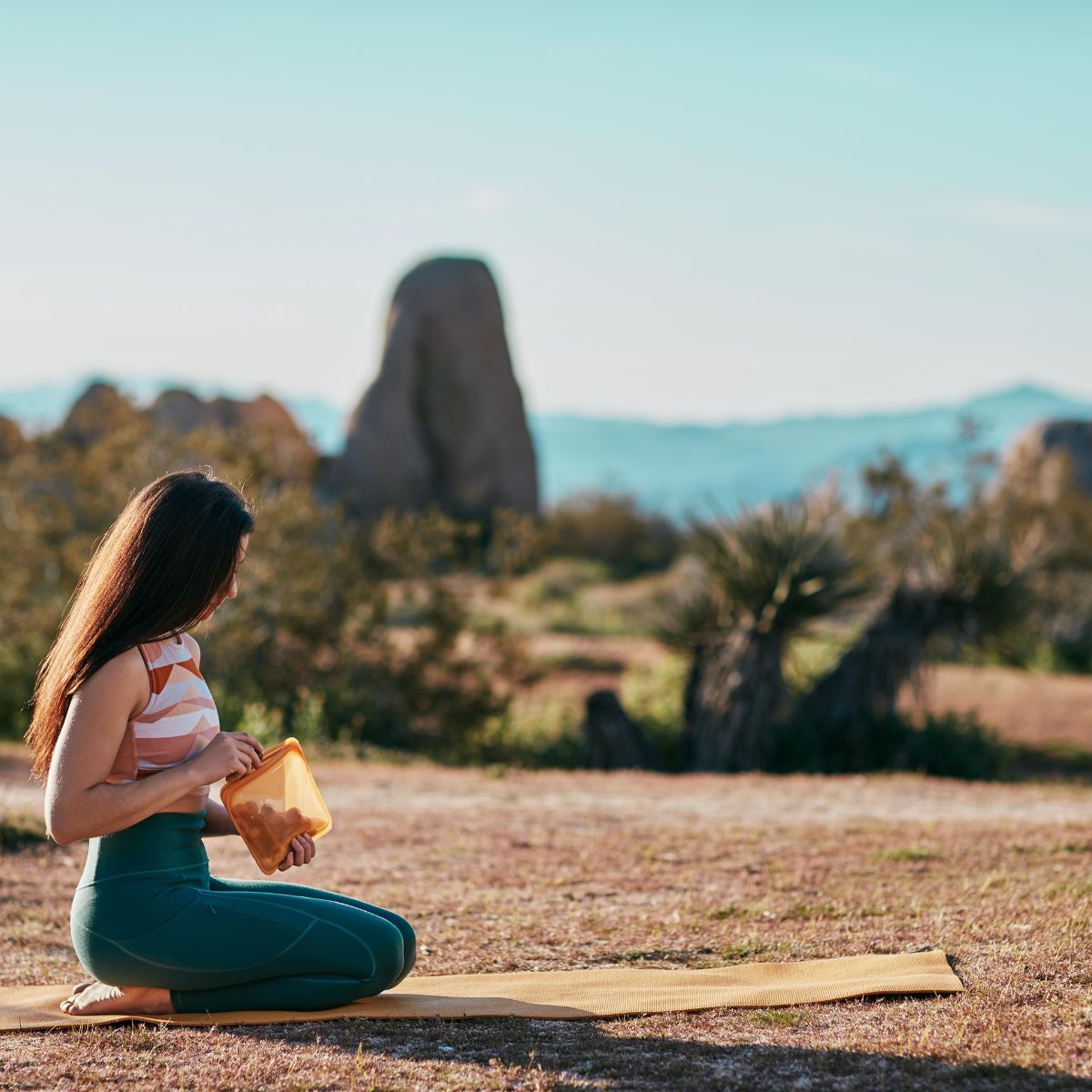 Stasher Bag Σακούλα Σιλικόνης Mojave Honey - 450ml