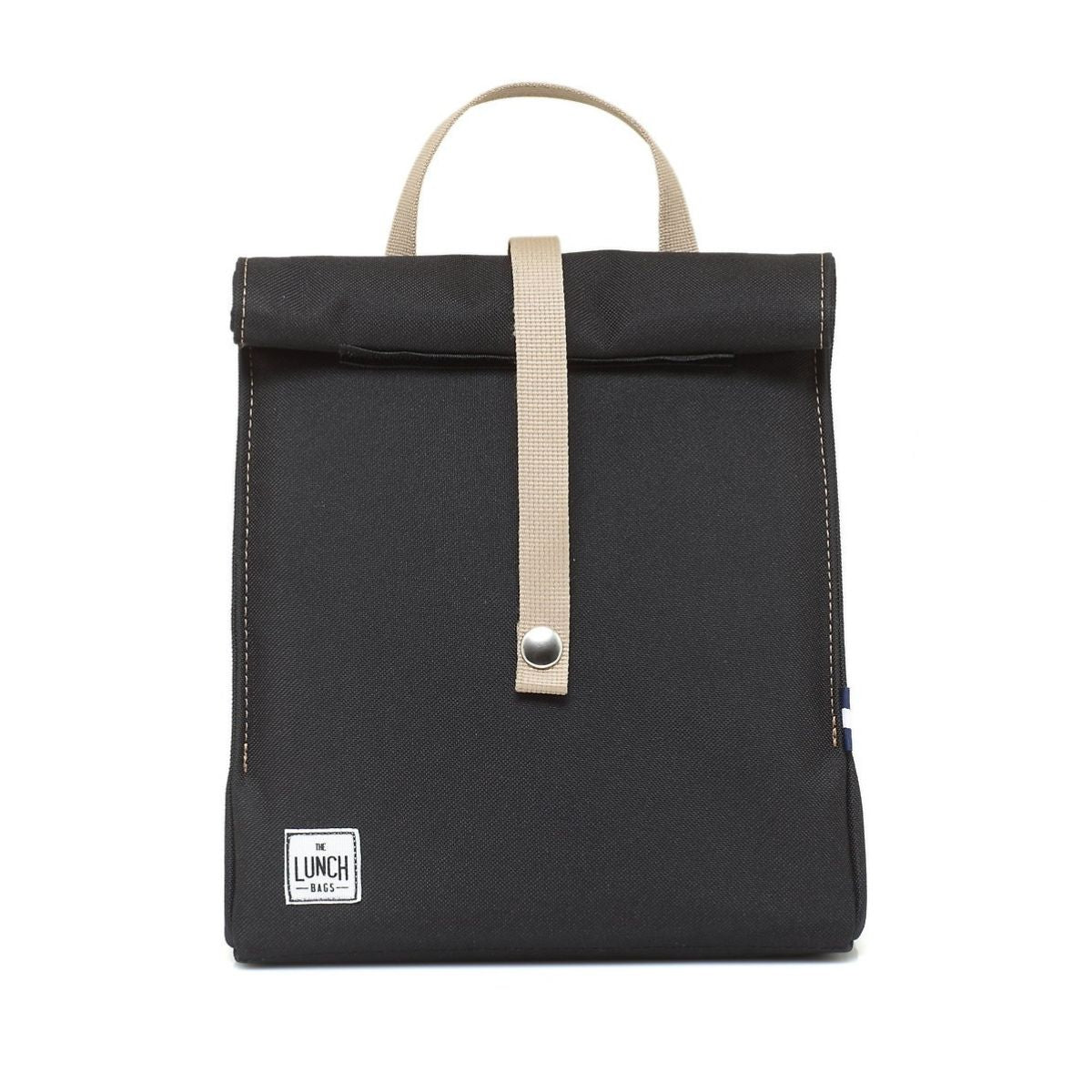 The Lunch Bags Original Ισοθερμική Τσάντα Black wt Brown Strap - 5lt