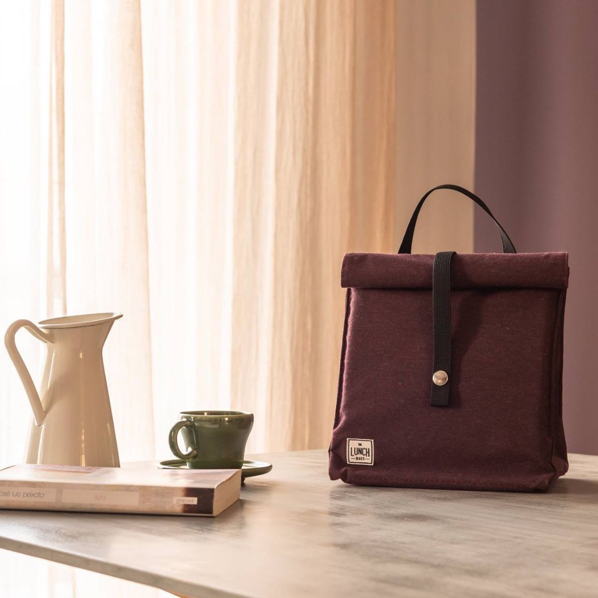 The Lunch Bags Original Ισοθερμική Τσάντα Cabernet - 5lt