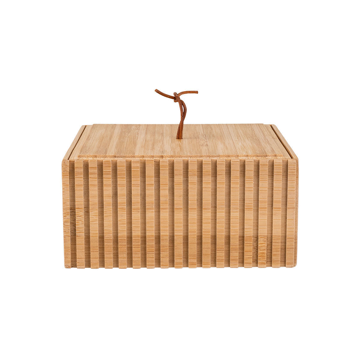 Estia Κουτί Αποθήκευσης και Οργάνωσης Μάνιου Bamboo Essentials 15x15x7 εκ
