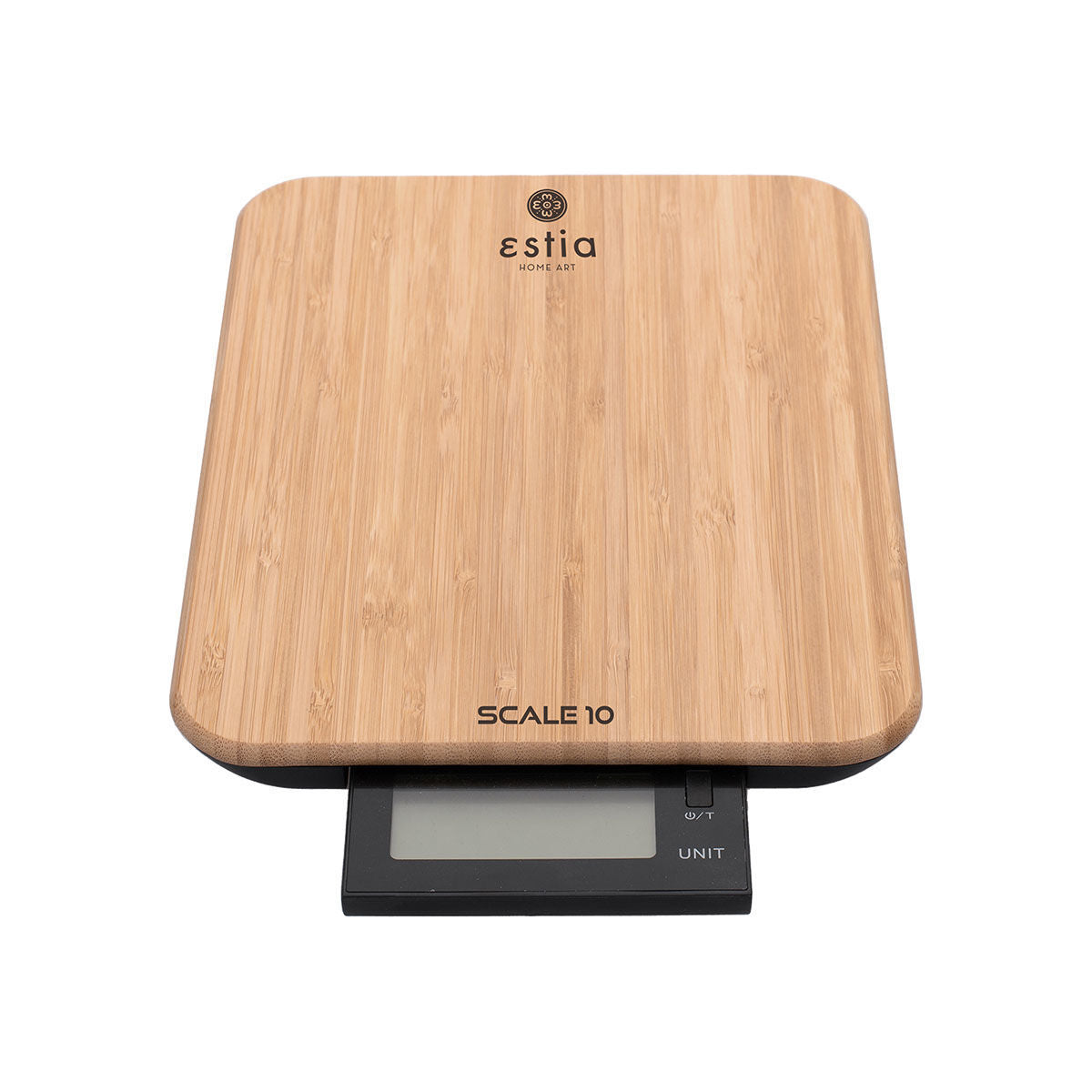 Estia Ζυγαριά Κουζίνας Scale 10 Ψηφιακή Μέγιστου Βάρους 10kg Bamboo