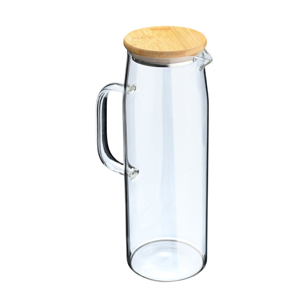 Estia Κανάτα Bamboo Essentials Γυάλινη με Καπάκι - 1500ml