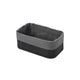 Estia Καλάθι Οργάνωσης Bamboo Essentials με Επένδυση Μαύρο 24.5x15εκ