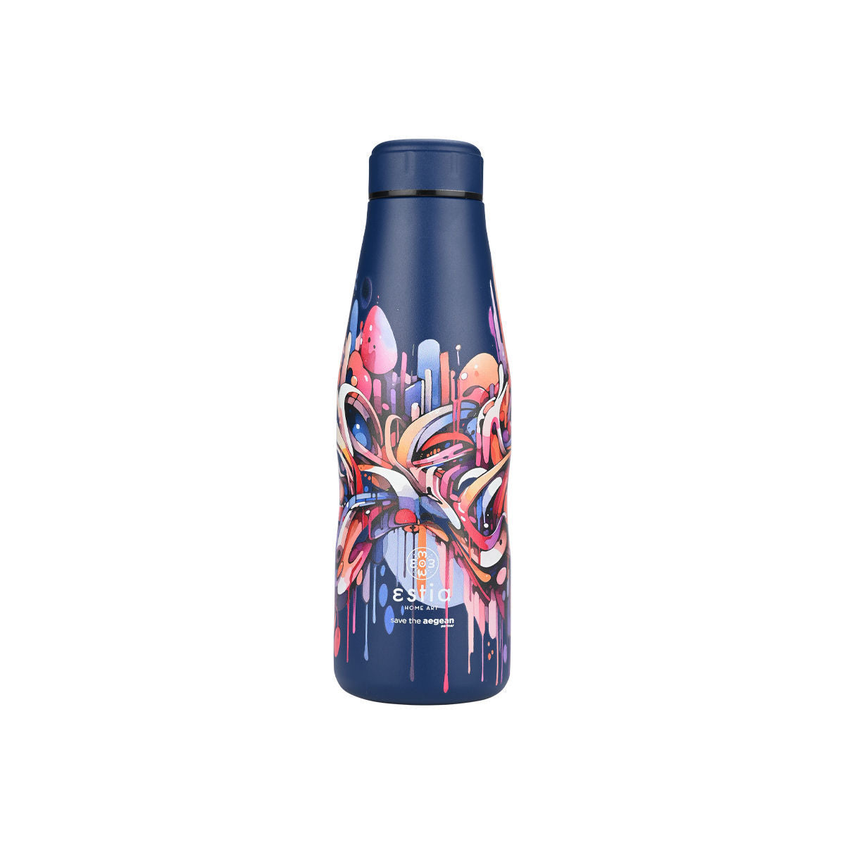 Estia Save The Aegean Θερμός Travel Flask New Collection - 500ml