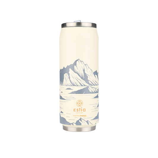 Estia Travel Cup Save The Aegean Ποτήρι Θερμός New Collection - 500ml