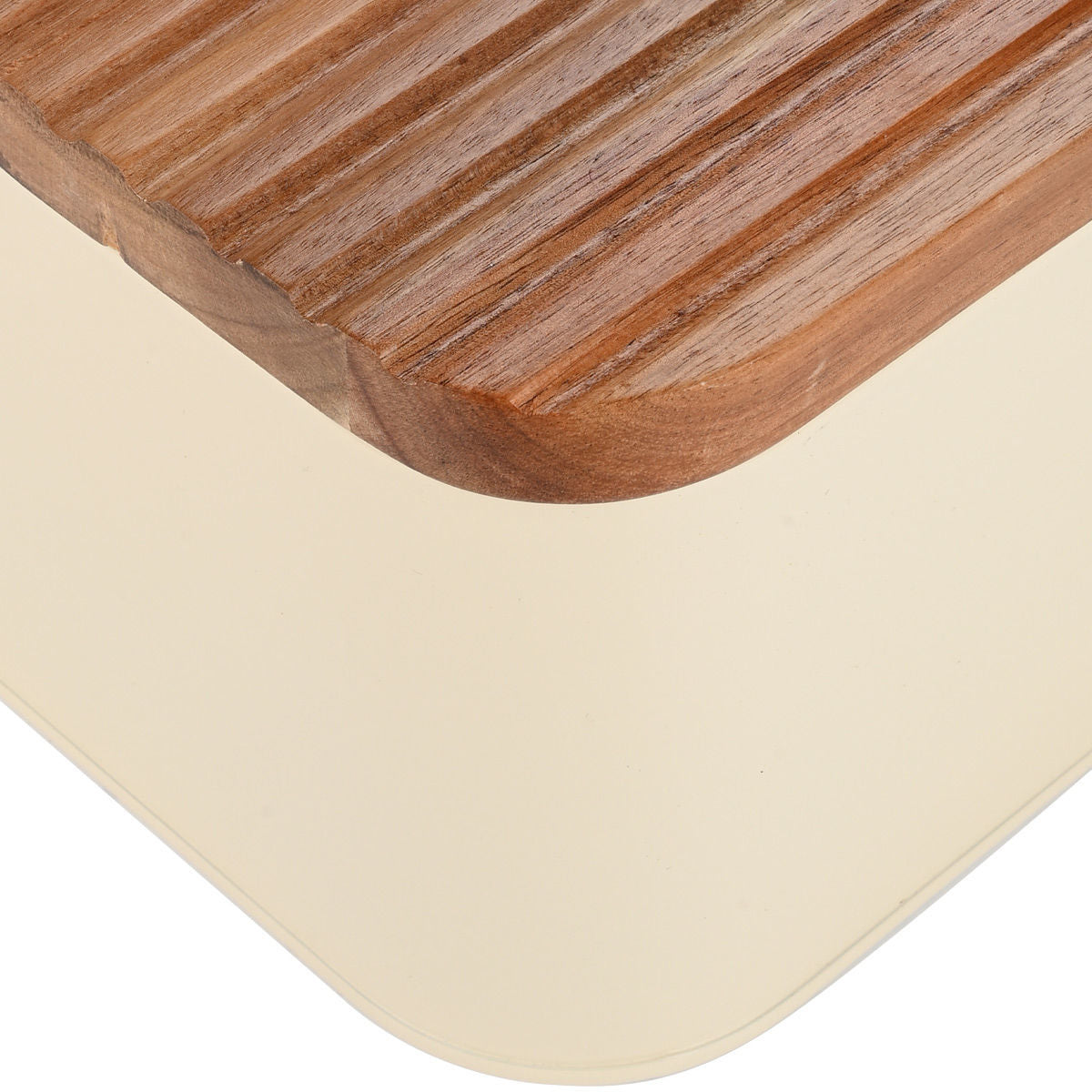 Estia Ψωμιέρα Allure Μεταλλική Ivory - 42x23x13εκ