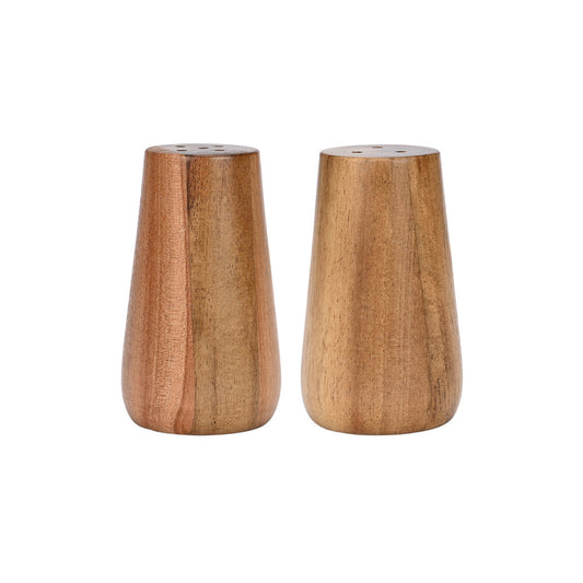 Estia Δοχεία Μπαχαρικών Allure Ξύλινα Σετ 2 τμχ 4.6x8cm