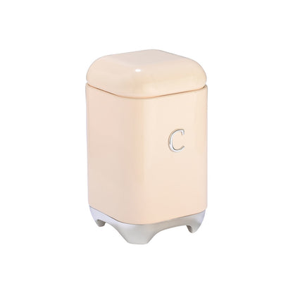 Estia Δοχείο για Καφέ Epoque Μεταλλικό 11x18.8cm Κρεμ