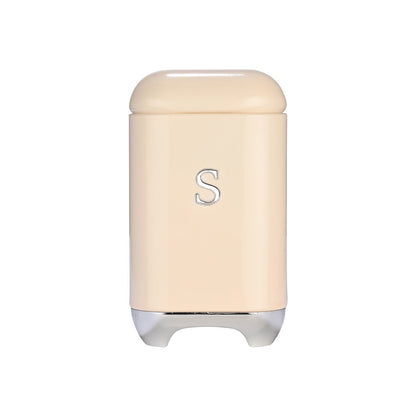 Estia Δοχείο για Ζάχαρη Epoque Μεταλλικό 11x18.8cm Κρεμ