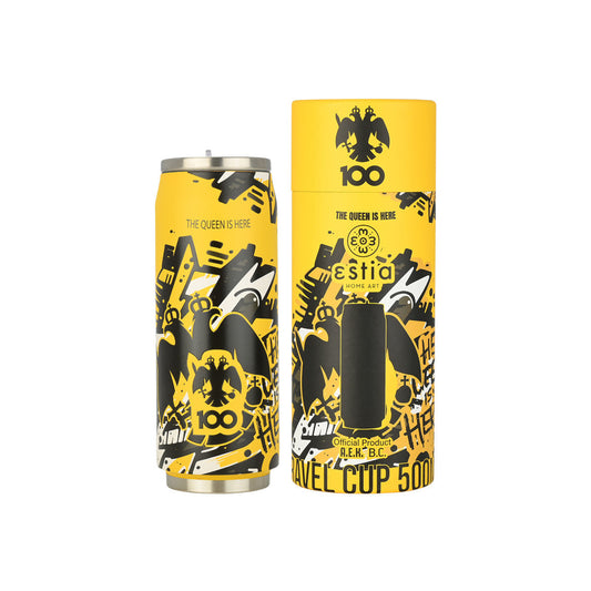 Estia Θερμός Travel Cup AEK BC Edition THE QUEEN IS HERE - 500ml