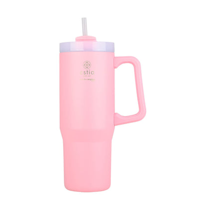 Bundle Black Friday (x3) Estia Straw Tumbler XL & Lunch Pot & Ισοθερμική Τσάντα - Ροζ