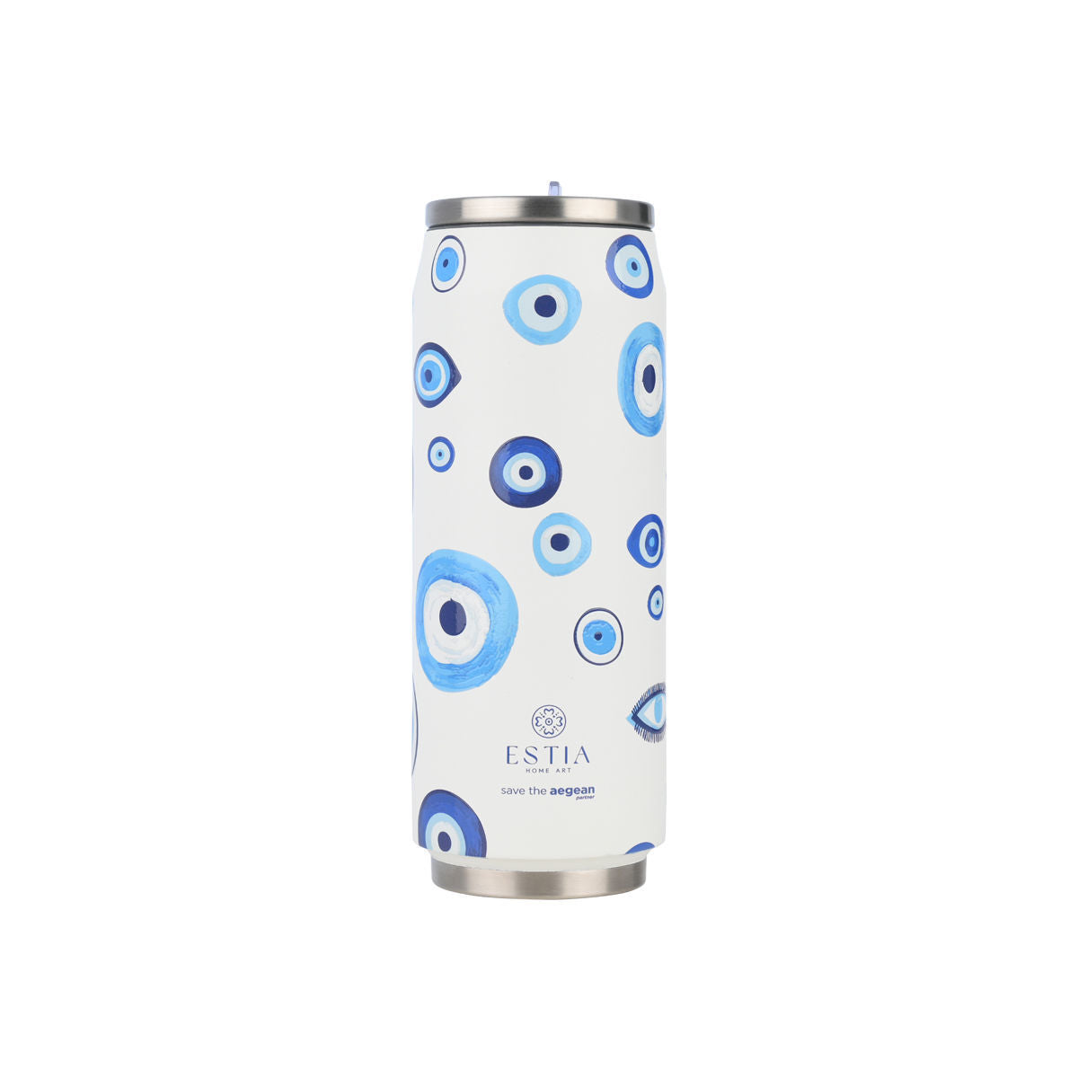 Estia Travel Cup Save The Aegean Ποτήρι Θερμός Series 3 - 500ml