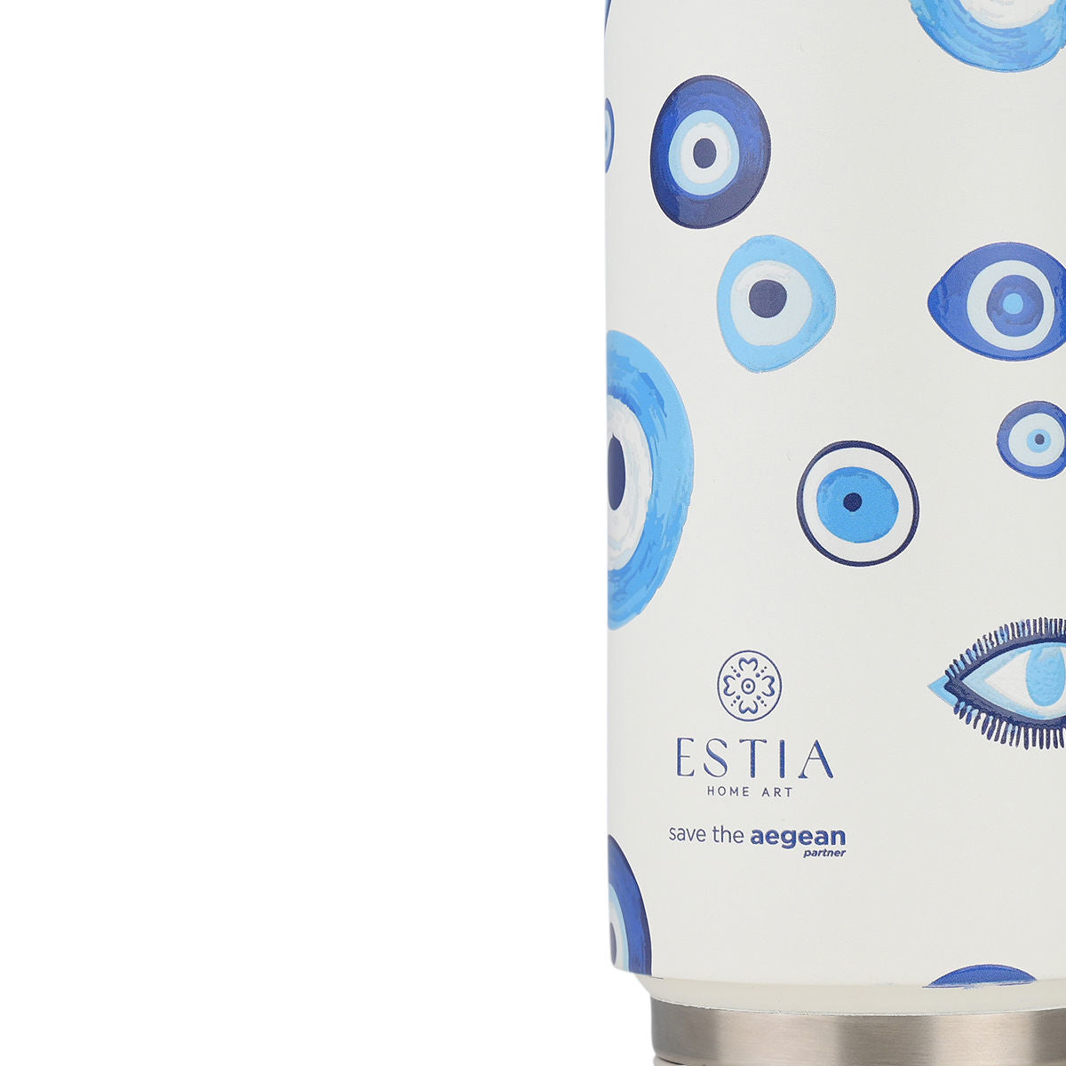 Estia Travel Cup Save The Aegean Ποτήρι Θερμός Series 3 - 500ml